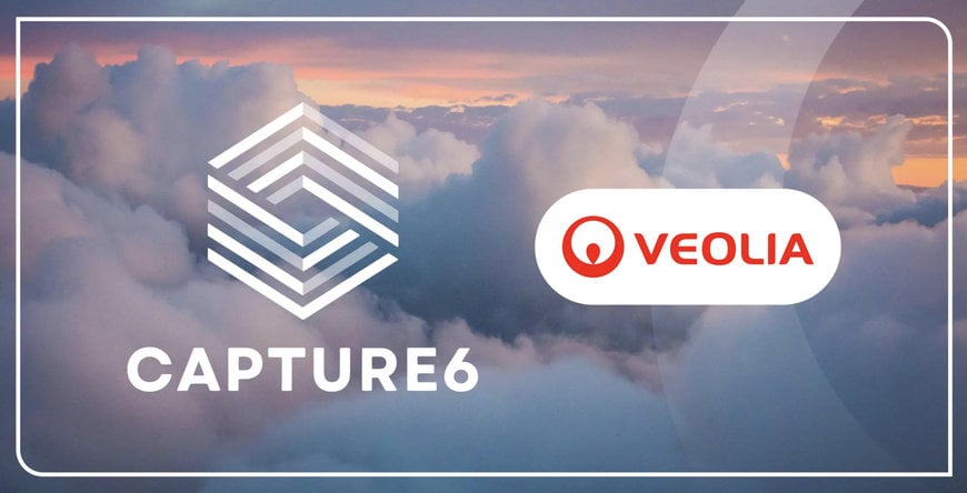 Capture6 and Veolia Partner to Scale Carbon Removal and Water Recovery
